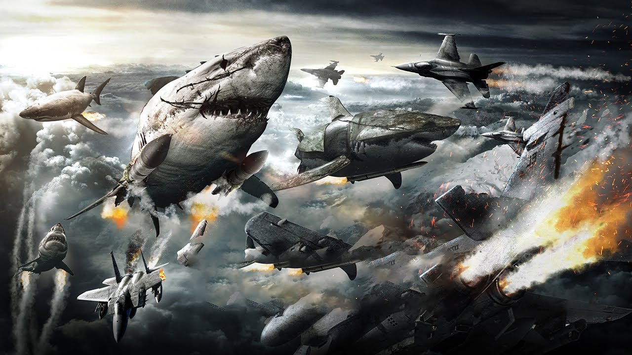 Nazis Created Flying Sharks That Are Ridden By Genetically Modified Super Soldiers