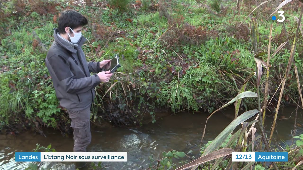 Reportage France 3 Région : bassin versant de la Réserve Naturelle Nationale de l'Etang Noir