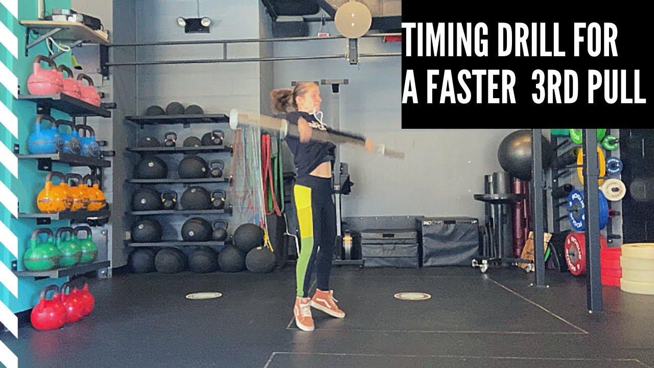 Timing Drill for a Faster 3rd Pull in the Snatch & Clean / Olympic Weightlifting Instruction