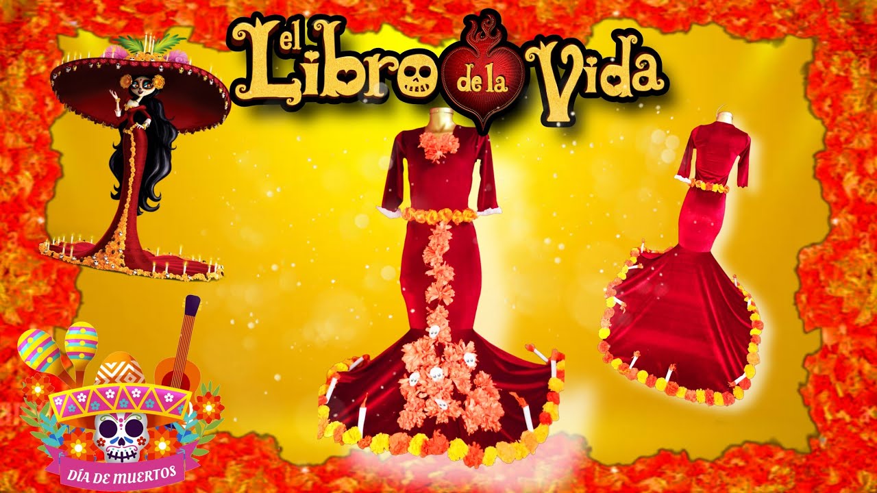 Cómo hacer vestido de Catrina de 