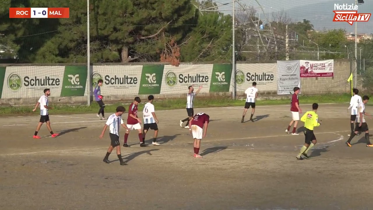 Roccalumera Calcio - Virtus maletto 2-1, highlights