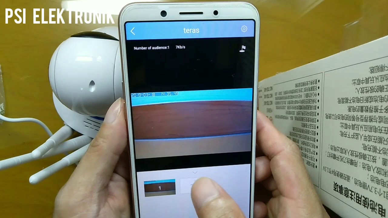 CCTV 3 ANTENA MENGGUNAKAN APLIKASI YOOSEE