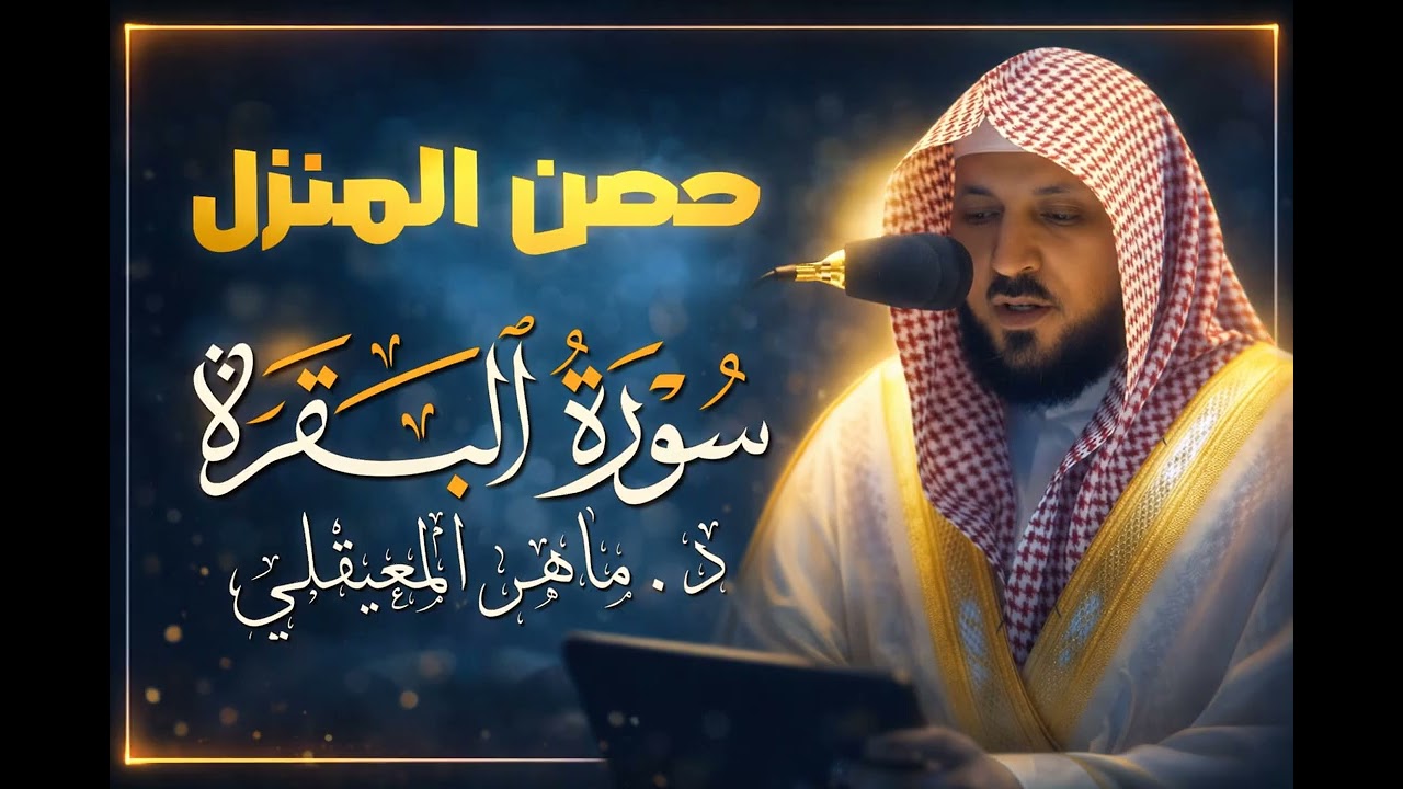 سورة البقرة كاملة  ماهر المعيقلي  استمع لها يوميًا وسترى العجب ❤️