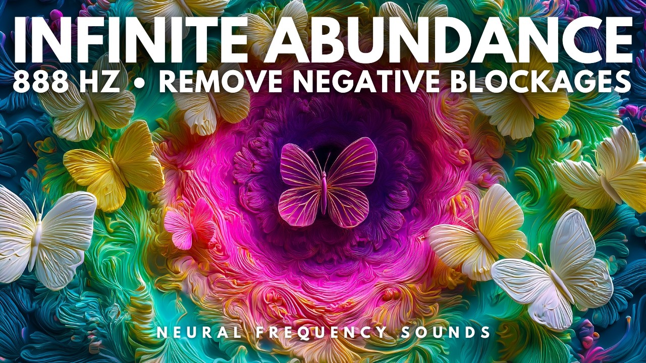 888 Hz 💖 Gratitude Reset &bull; Attract Abundance & Rewire Your Brain for Fulfillment | Meditation Music