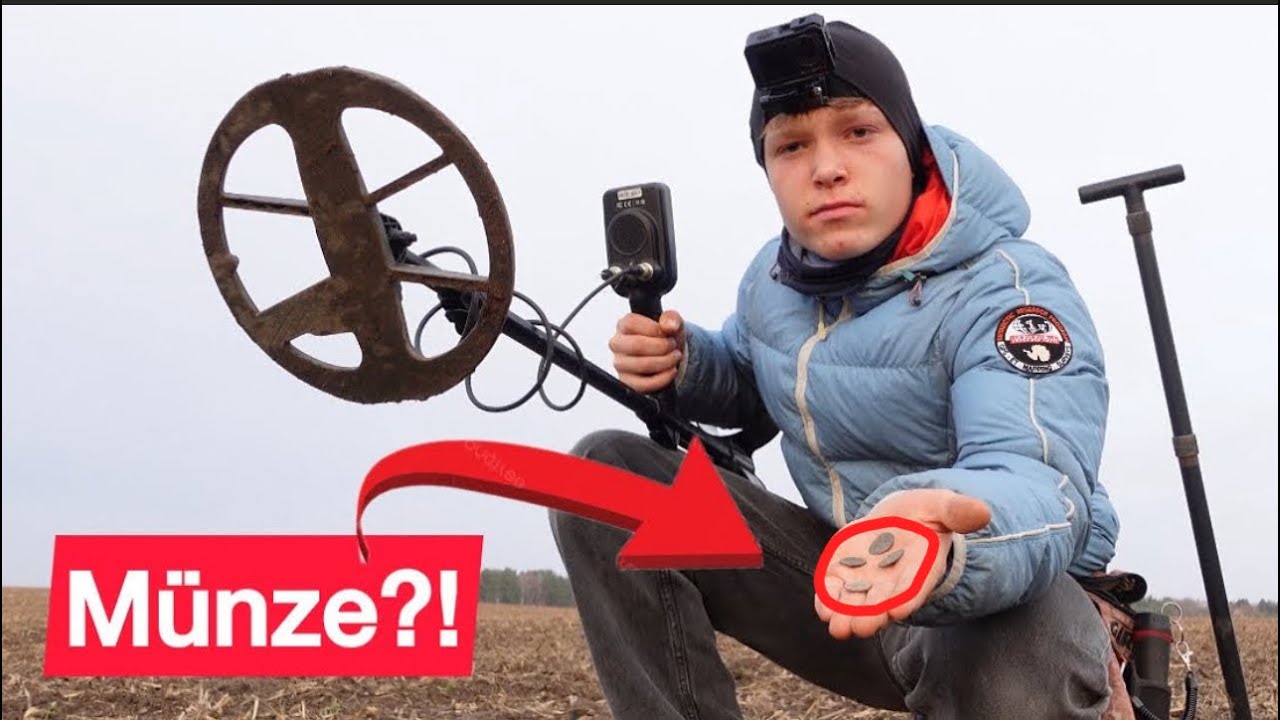 Sehr alte Münzen auf Acker gefunden🤑/Schatzsuche mit dem Metalldetektor 