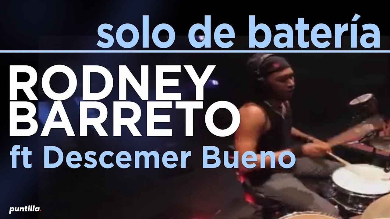 Solo de bater&iacute;a en la presentaci&oacute;n del &aacute;lbum 