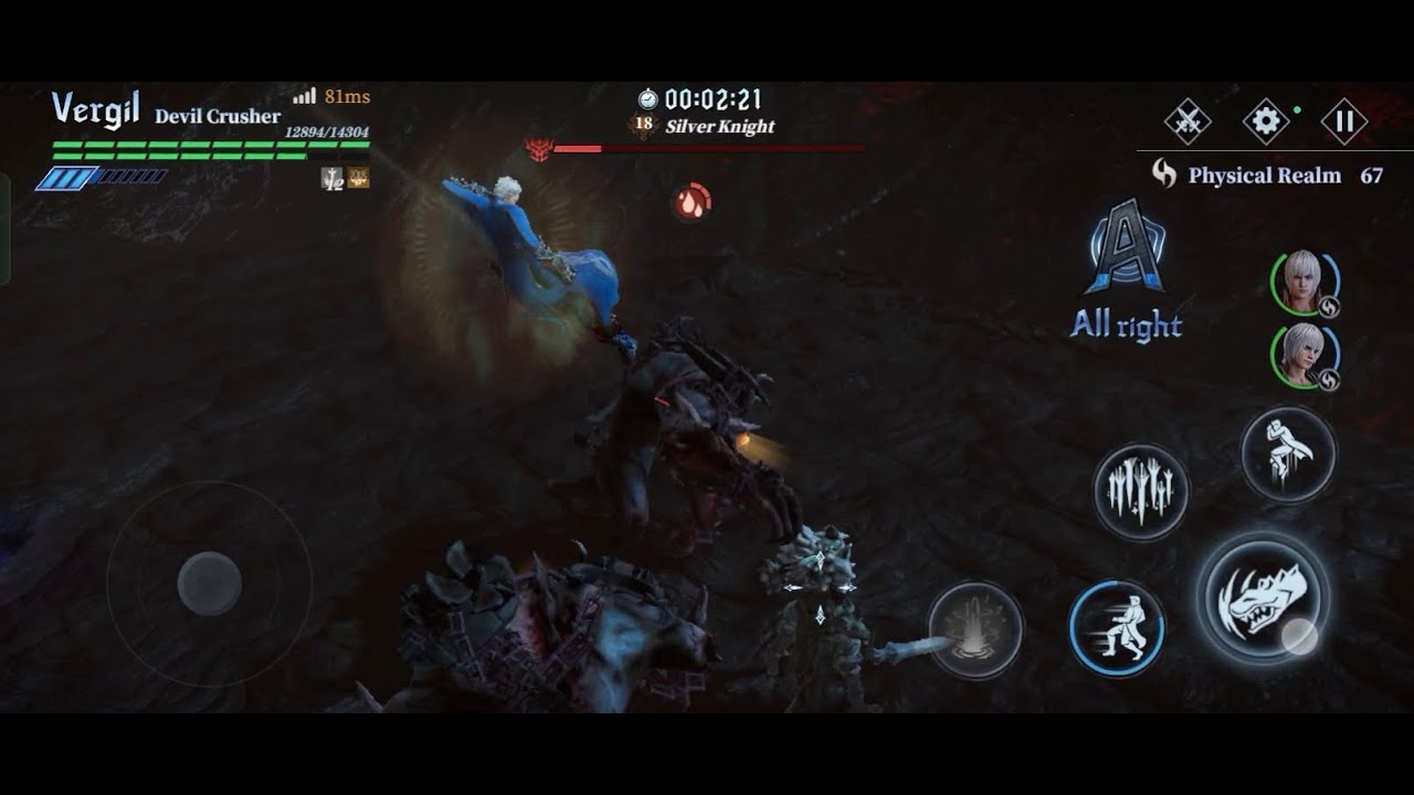 Devil May Cry: Peak Of Combat - Realm Conquerer: Physical Realm