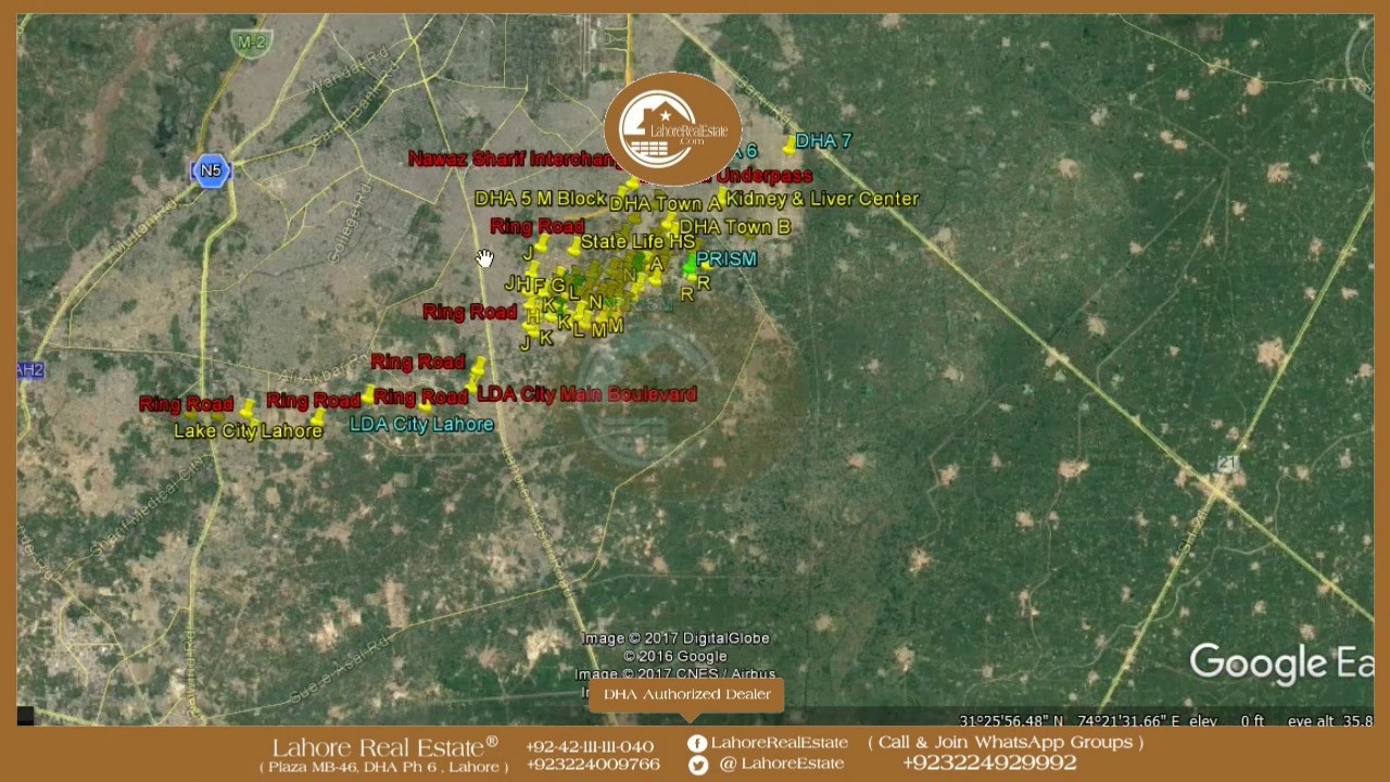 Lahore Ring Road Huge Positive Impact On Schemes Like Lake City Prism Detailed Update April 28 2017