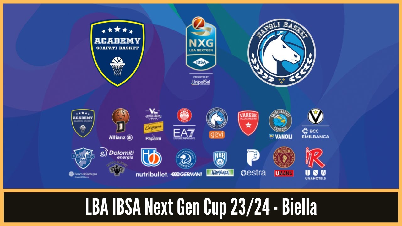 LBA IBSA Next Gen Cup 23/24 - Biella - ACADEMY SCAFATI BASKET vs GEVI NAPOLI BASKET