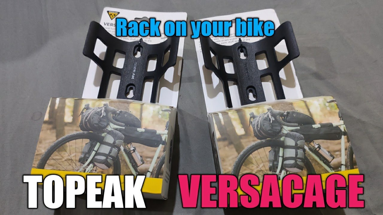 TOPEAK VERSACAGE  rack on your bike