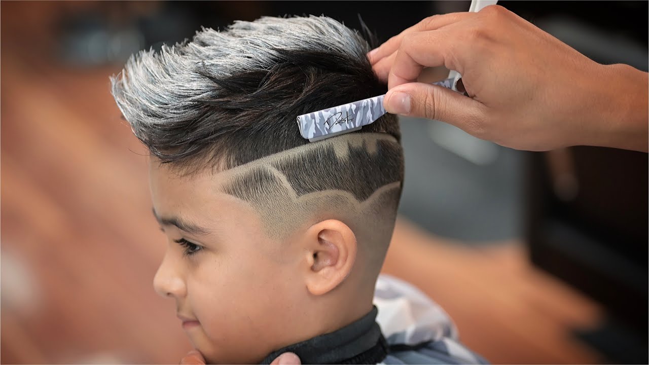 FADE CON DISEÑO DE BATMAN FACIL 🔥 TUTORIAL PARA PRINCIPIANTES #barberia #barber