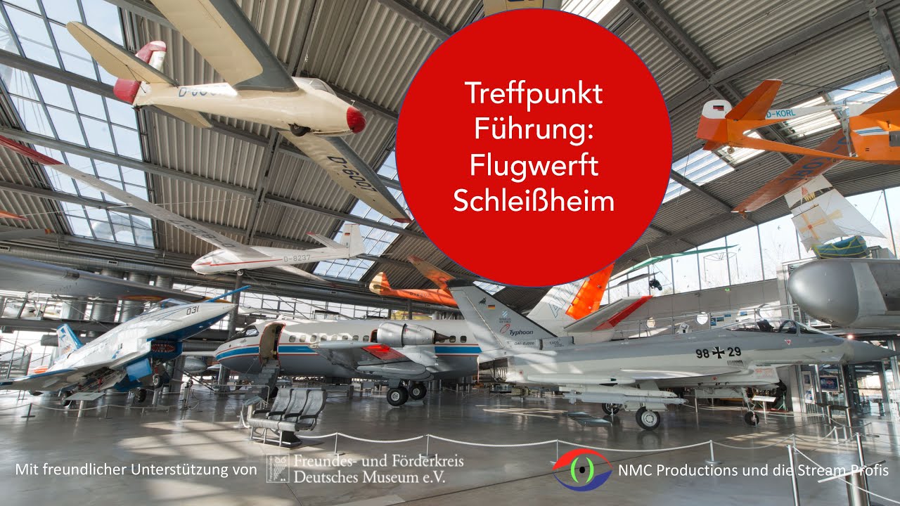 Kleiner Rundgang durch die Flugwerft Schlei&szlig;heim
