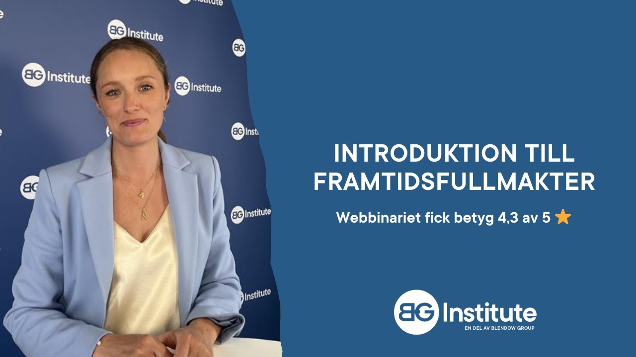 Introduktion till framtidsfullmakter