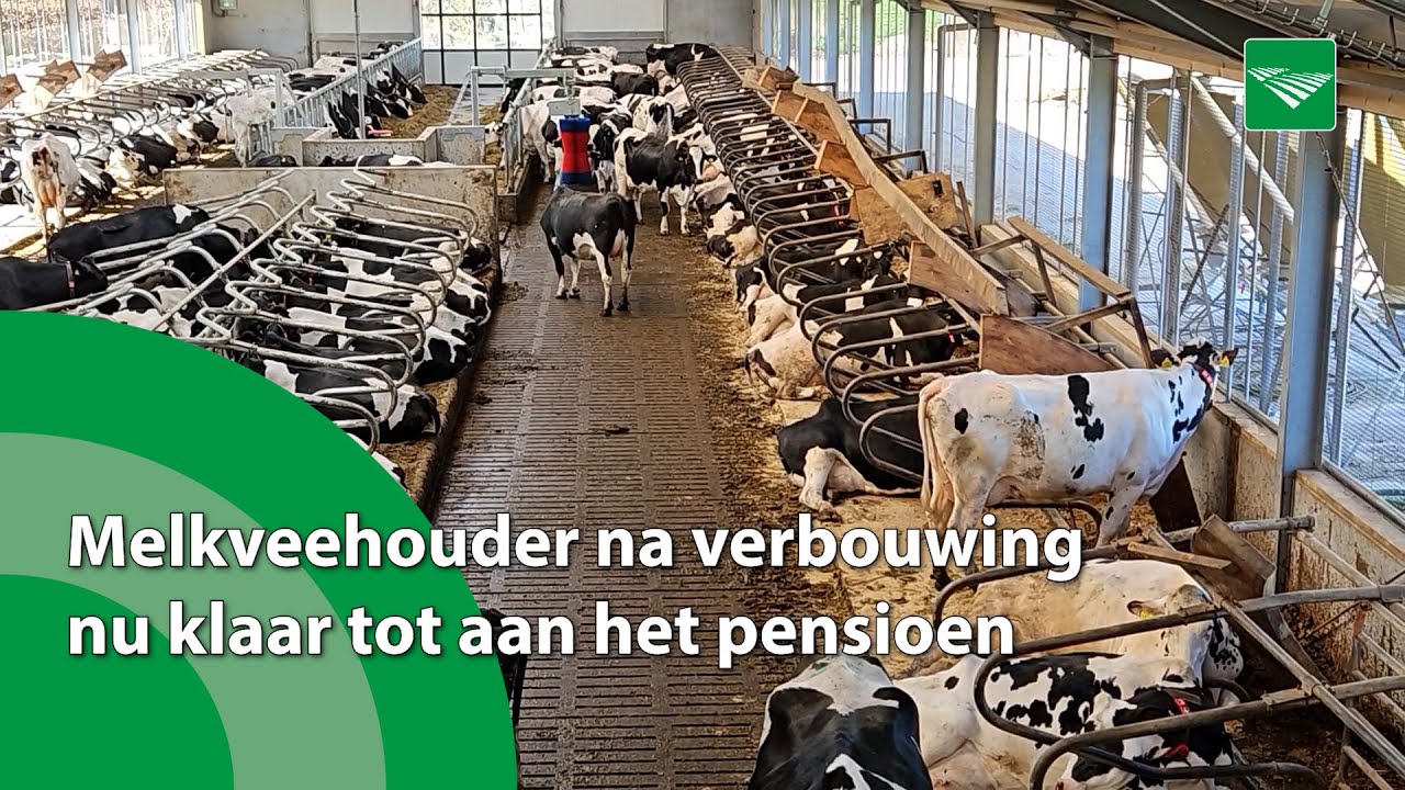 Melkveehouder na verbouwing nu klaar tot aan het pensioen