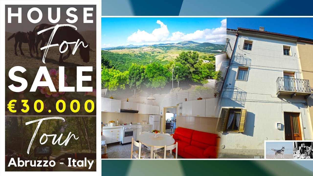 BUYING a PROPERTY in ITALY - Find your DREAM HOME for sale in ABRUZZO | Italian Real Estate | Tour