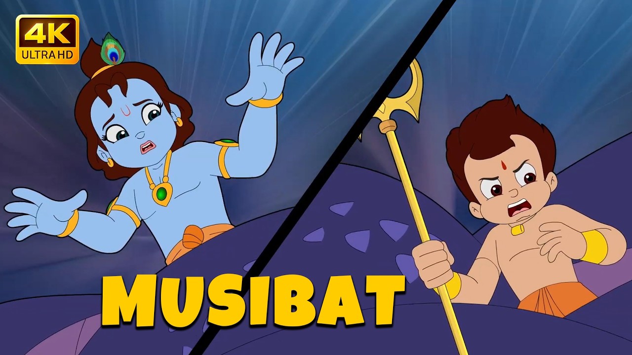 Chhota Bheem aur Krishna - Musibat | Cartoons for Kids in Hindi | Adventure Videos