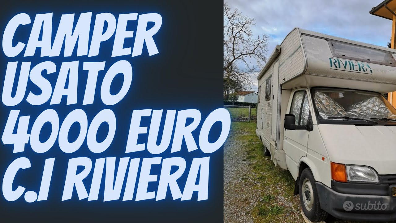 CAMPER USATO 4000 EURO C.I RIVIERA