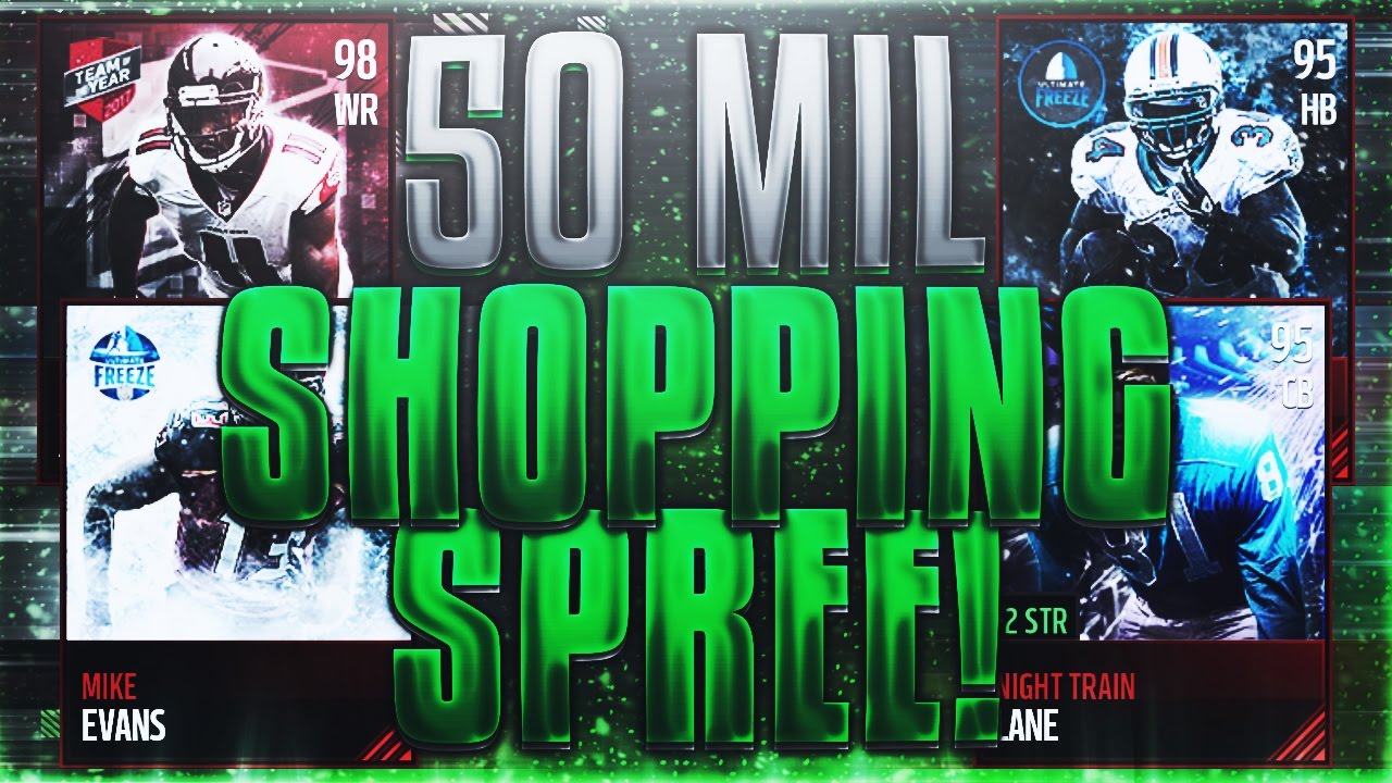 BEST 50 MILLION SHOPPING SPREE! GREATEST TEAM EVER ASSEMBLED!