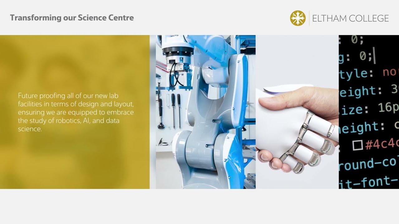 Eltham College's Science Centre is undergoing an exciting transformation.