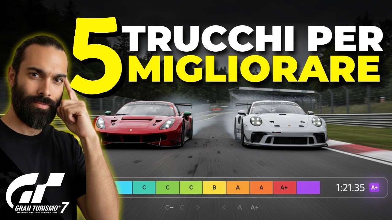 USA QUESTO METODO PER MIGLIORARE SU GRAN TURISMO 7 | MIGLIORA IL TUO LIVELLO SU GT7  PLAYSTATION 5