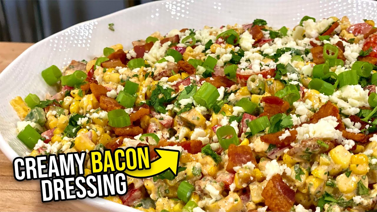 Could This Be The BEST Summer Salad? | Grilled Corn Salad Recipe