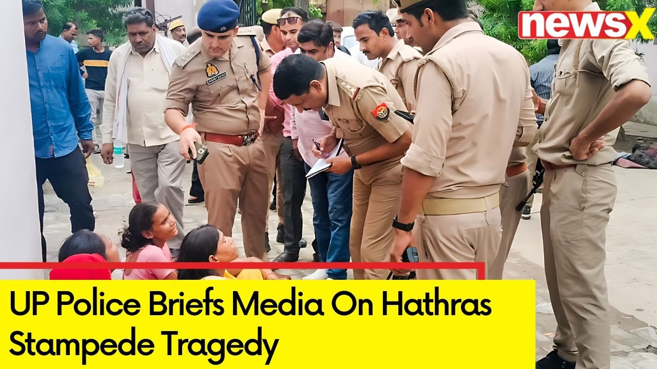 '4 Women, 1 Man Arrested' | Police Briefs Media On Hathras Stampede Tragedy | NewsX