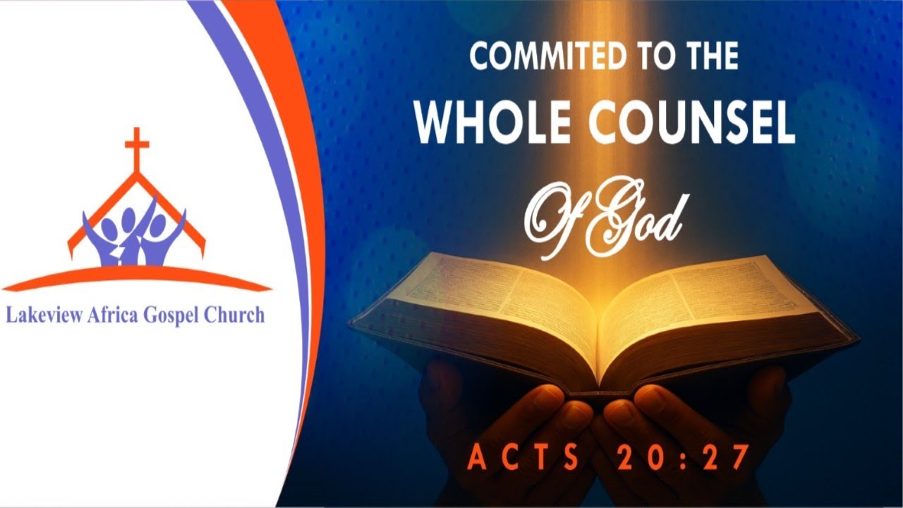 SUNDAY SERVICE  25TH JANUARY, 2026