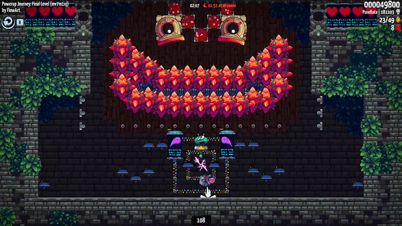 Levelhead | Powerup Journey: Final Level by Flowart (blind deathless clear)