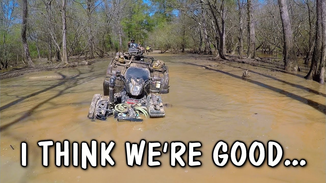 Found A Little Dropoff at River Run ATV Park