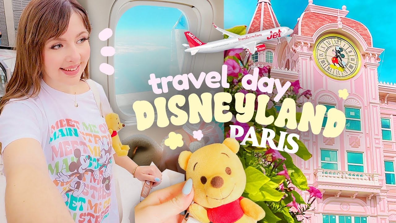 TRAVEL DAY to Disneyland Paris but with ✨CHAOS ✨ 🏰 🇫🇷 Disneyland Diaries ep.1