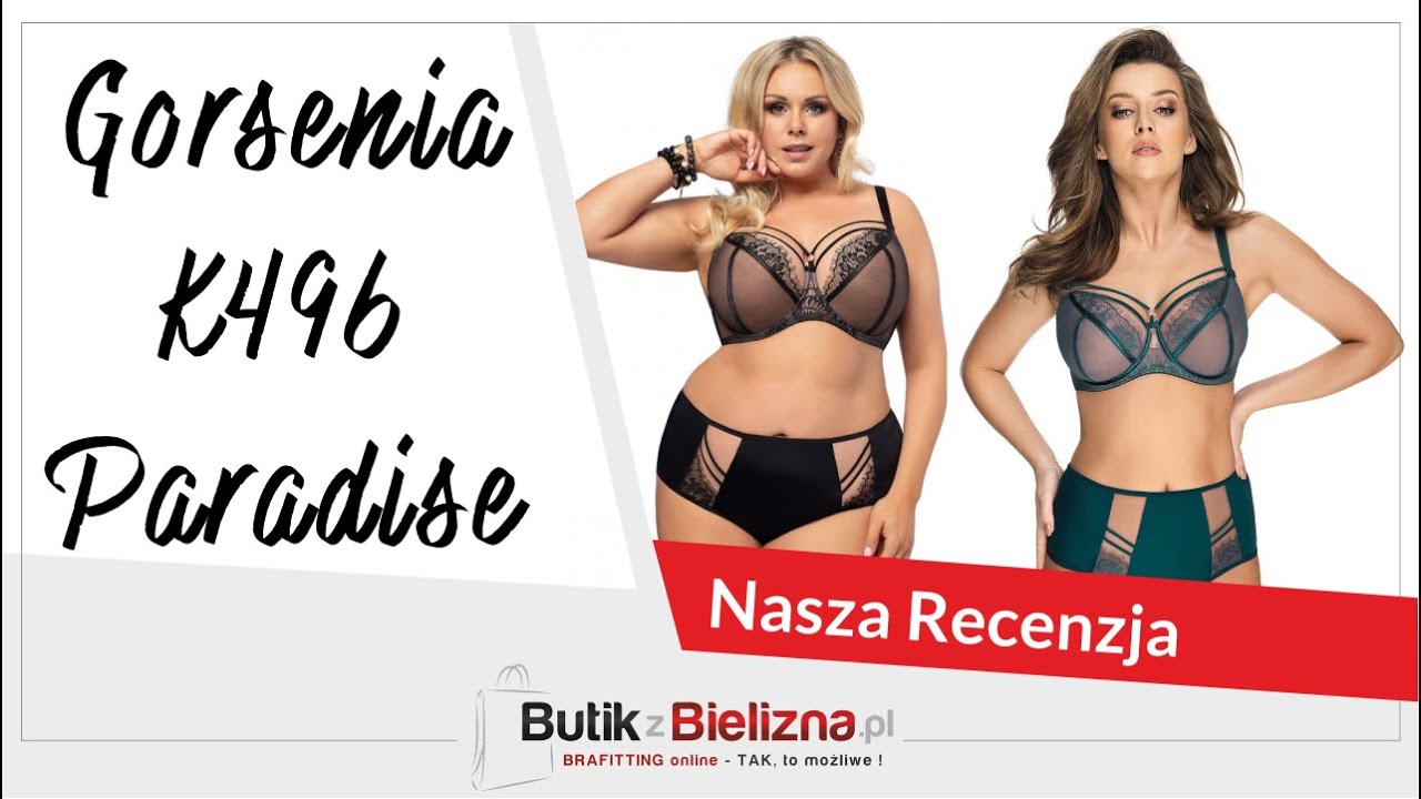 Video Recenzja Biustonosza Gorsenia Paradise