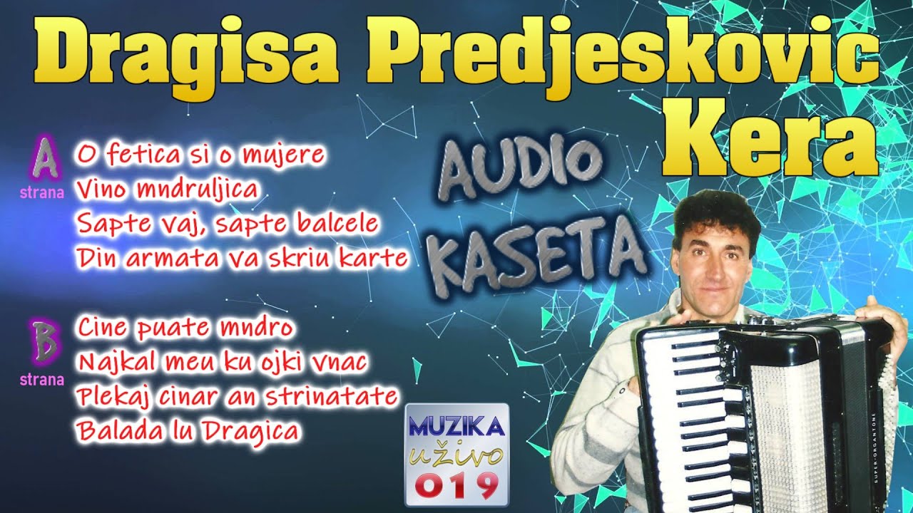Dragisa Predjeskovic KERA i Krajinsko Srce 1991 Audio Kaseta // MuzikaUzivo019