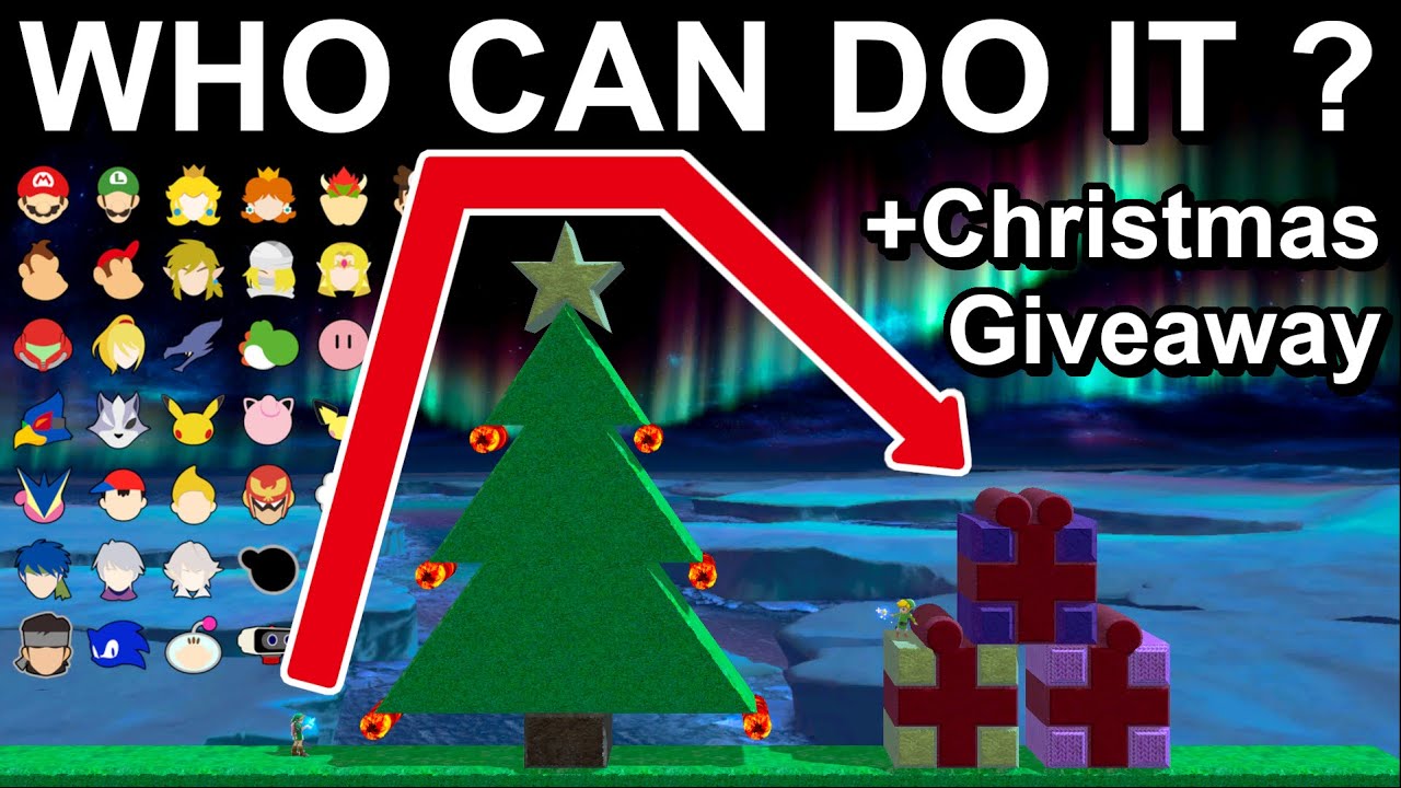 Who Can Get A Christmas Gift? + Giveaway - Super Smash Bros. Ultimate