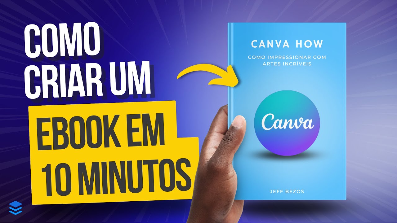 Como CRIAR um EBOOK em MENOS de 10 MINUTOS no CANVA (2023)