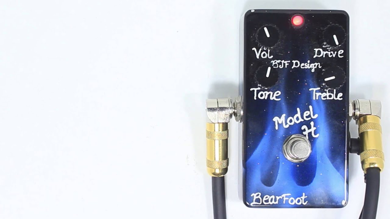 Bearfoot FX Model H (4 knob) demo by Lance Seymour