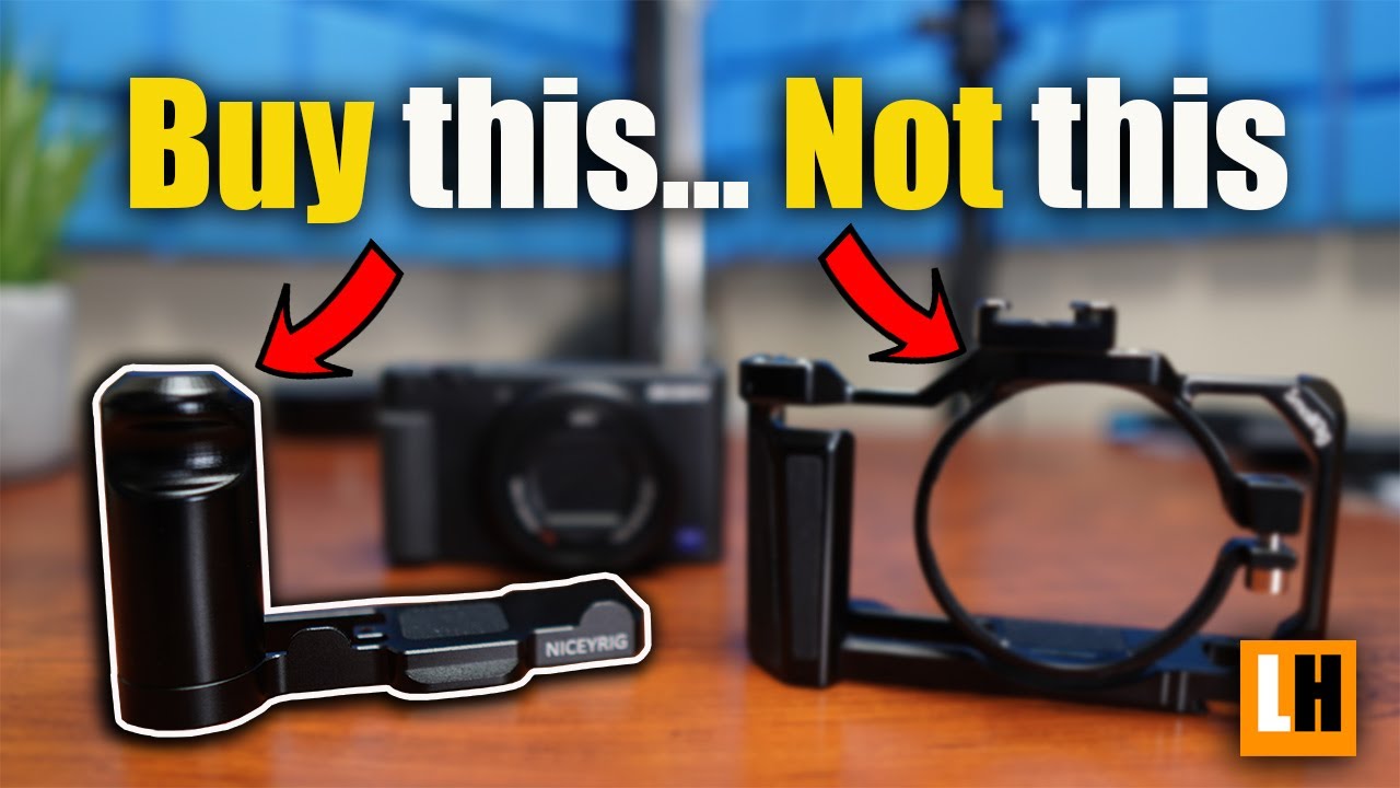 NiceyRig Bracket & Side Grip for the Sony ZV-1  - Better than SmallRig...