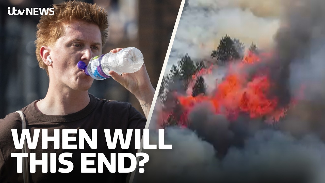 Record-breaking heatwave brings wildfires and more travel chaos