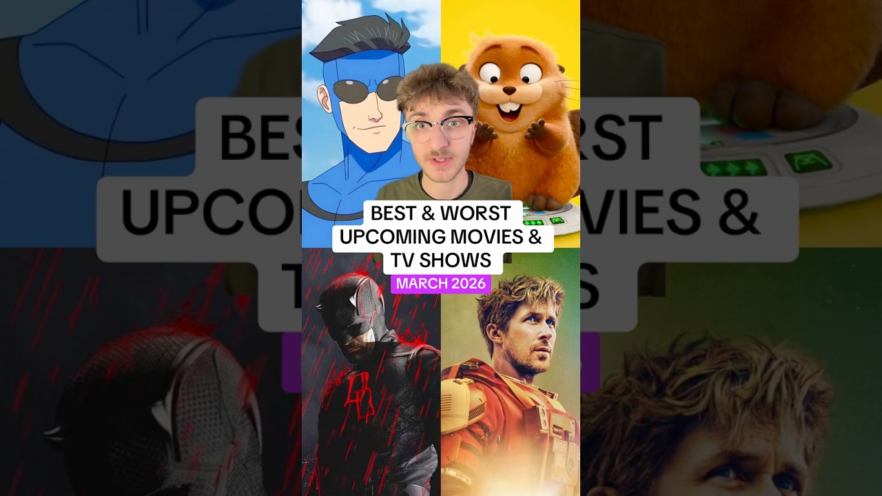 BEST & WORST NEW MARCH 2026 MOVIES & TV SHOWS‼️❄️ (ranked)