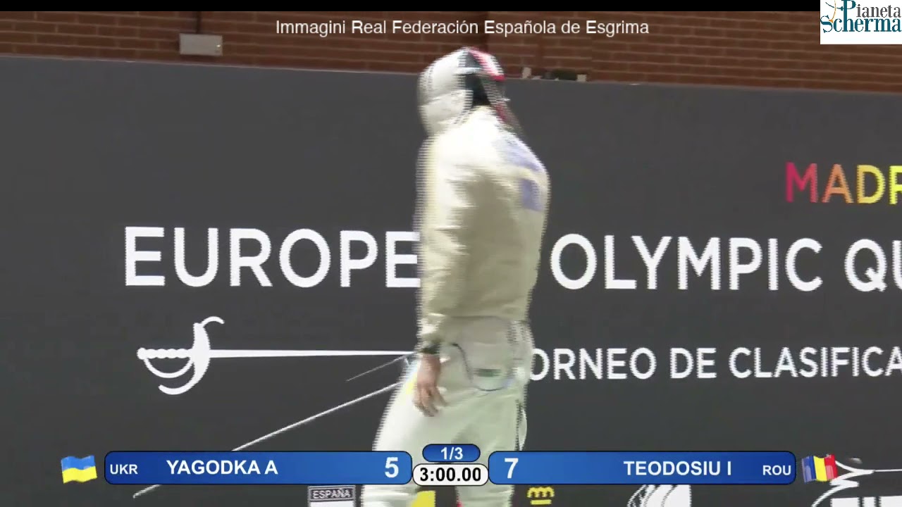 Gara Europea di qualificazione olimpica: Finale Sciabola maschile