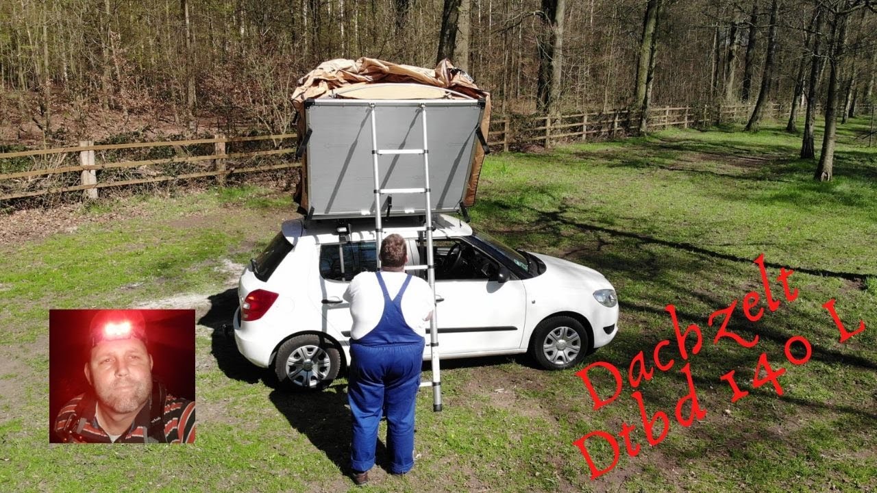 Dachzelt Aufbau & Roomtour (4K) - Dare to be different 140 L (Dtbd 140L)