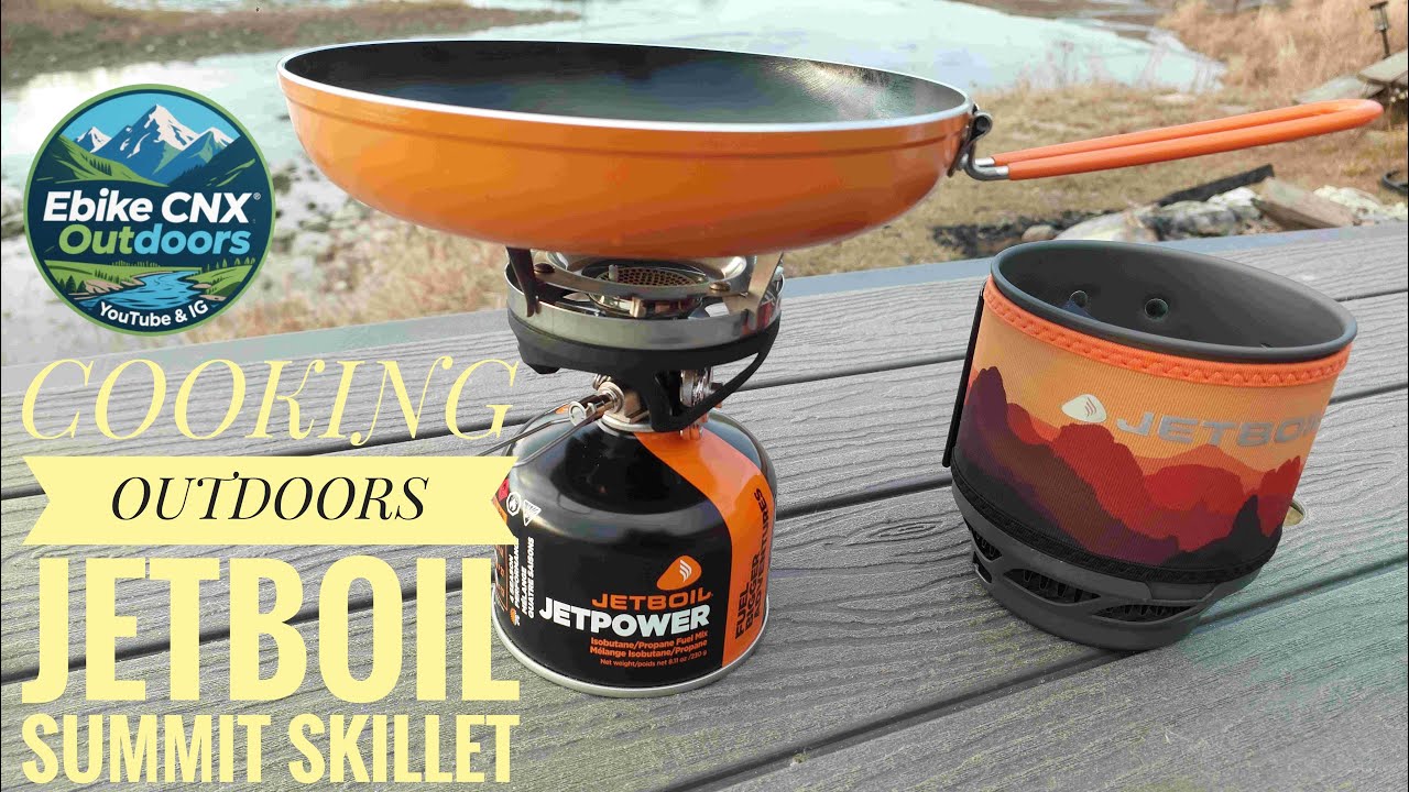 ПРИГОТОВЛЕНИЕ НА ОТКРЫТОМ ВОЗДУХЕ С ПОМОЩЬЮ СКОВОРОДЫ JETBOIL SUMMIT #jetboil #кемпинг