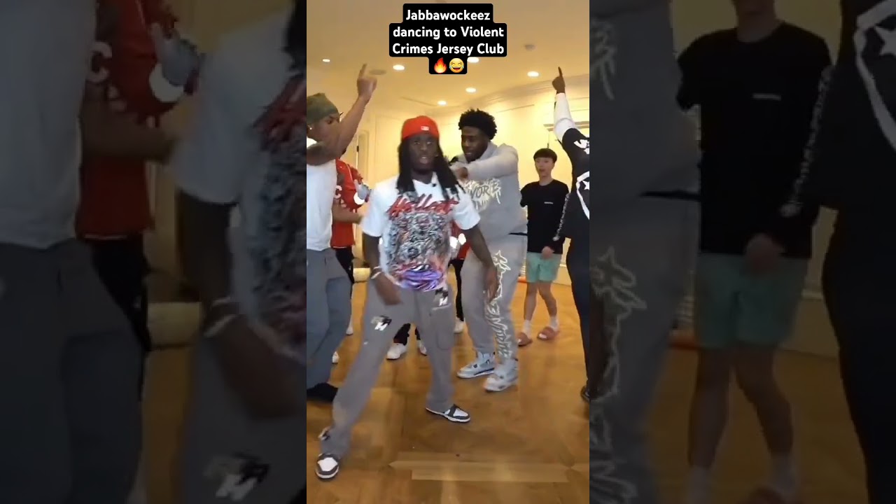 Jabbawockeez dancing to Violent Crimes Jersey Club song #kaicenat #violentcrime #fyp