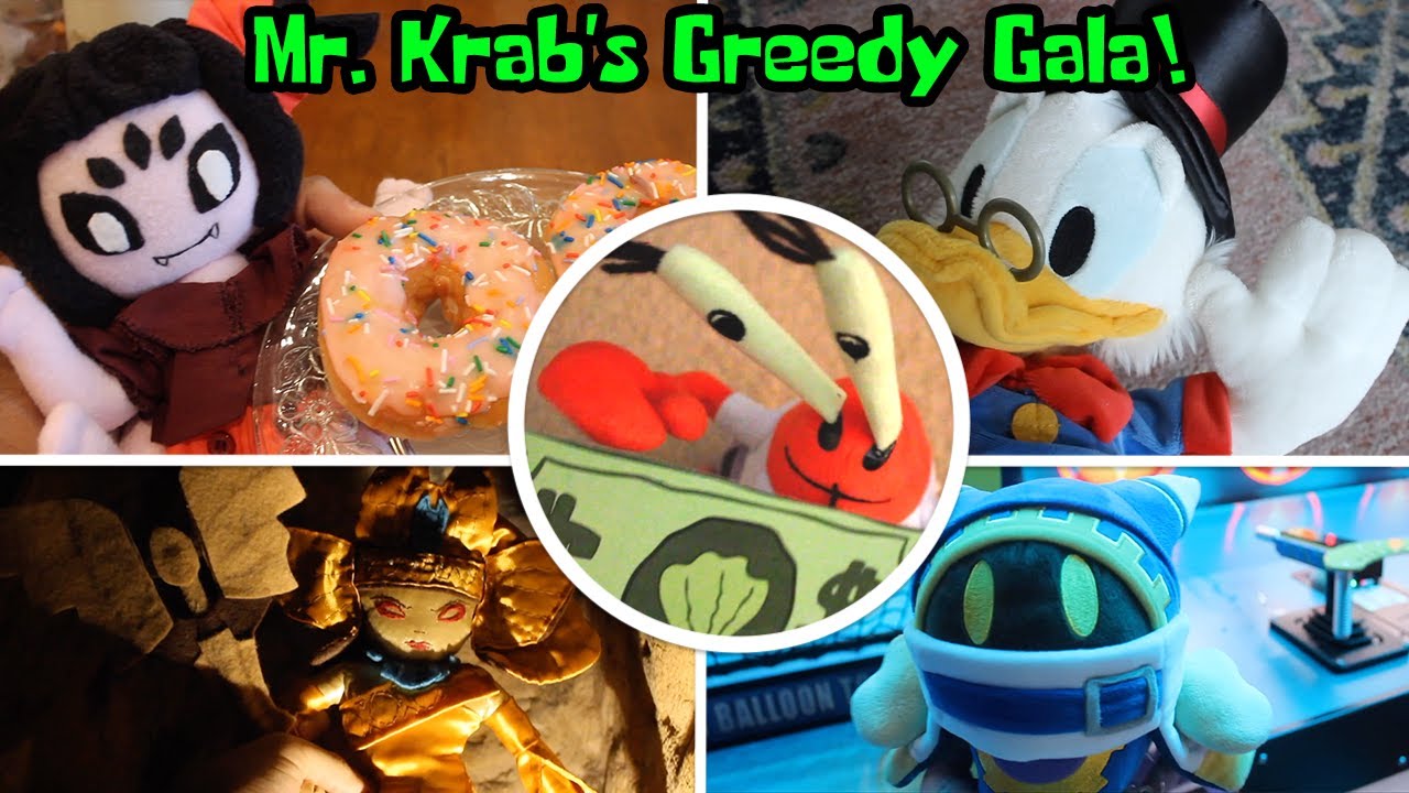 Mr. Krabs's Greedy Gala! | Mr. Krab's All Star Brawl!