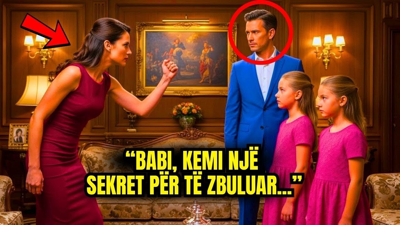 Të gjithë kishin frikë nga gruaja e re e milionerit, por vajzat e tij binjake zbulojnë diçka...