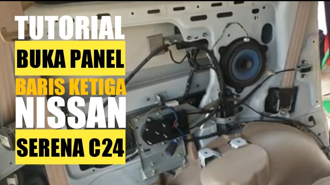 Cara Bongkar Panel PSD Serena C24