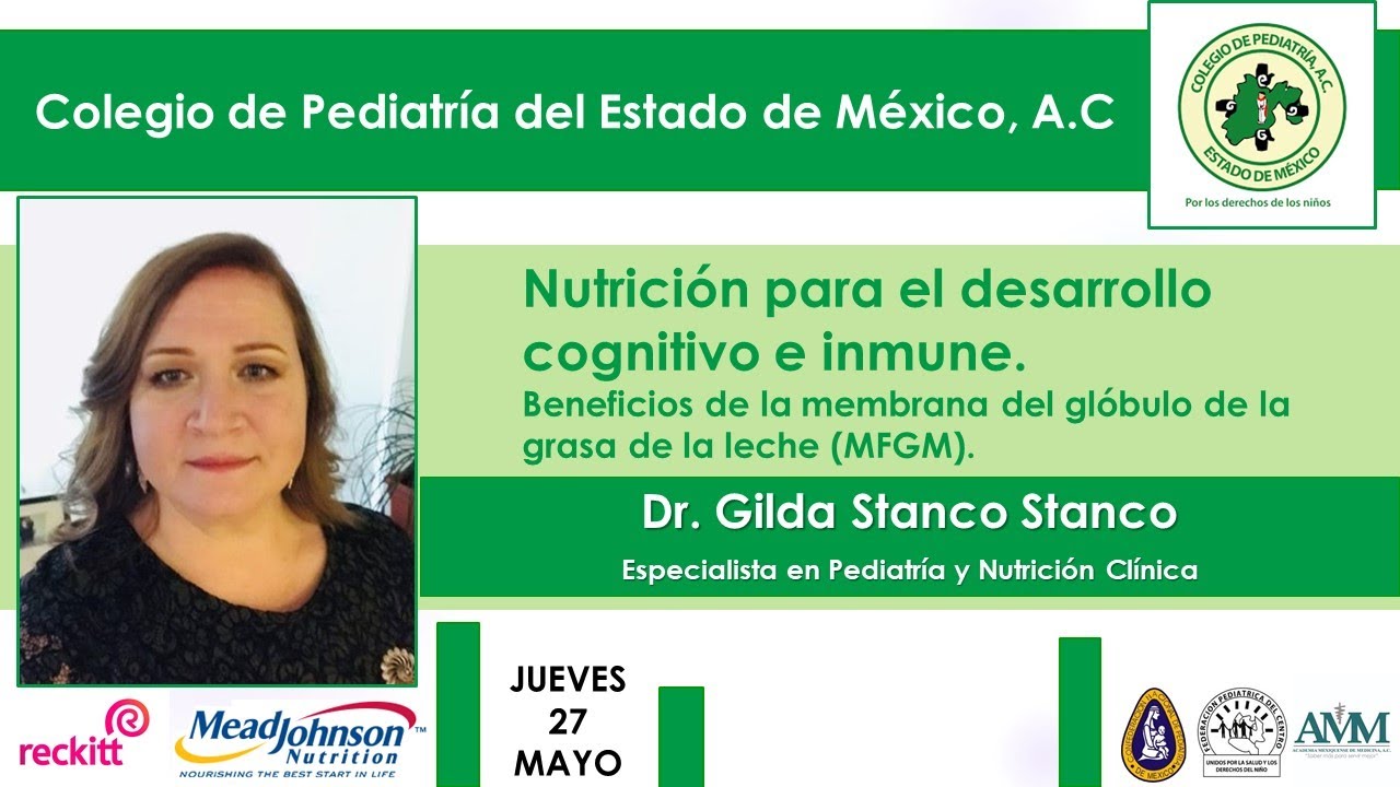 Nutrici&oacute;n para el desarrollo cognitivo e inmune. Beneficios de la MFGM.