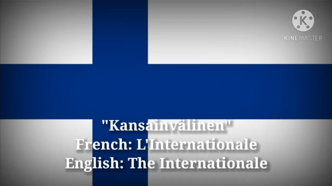 Kansainvälinen - L'Internationale, The Internationale (Finnish Lyrics, Vers. & English Translation)