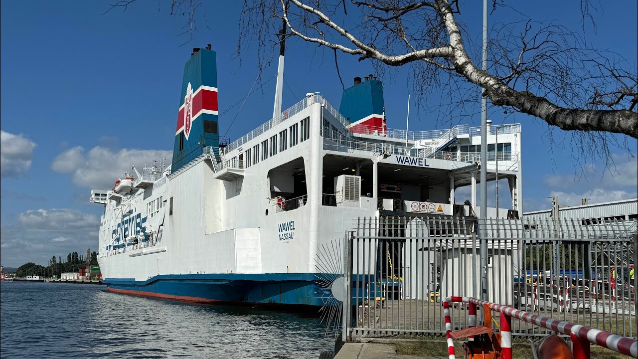 Rejs powrotny, Prom Polferries MF Wawel, Nynäshamn - Gdańsk