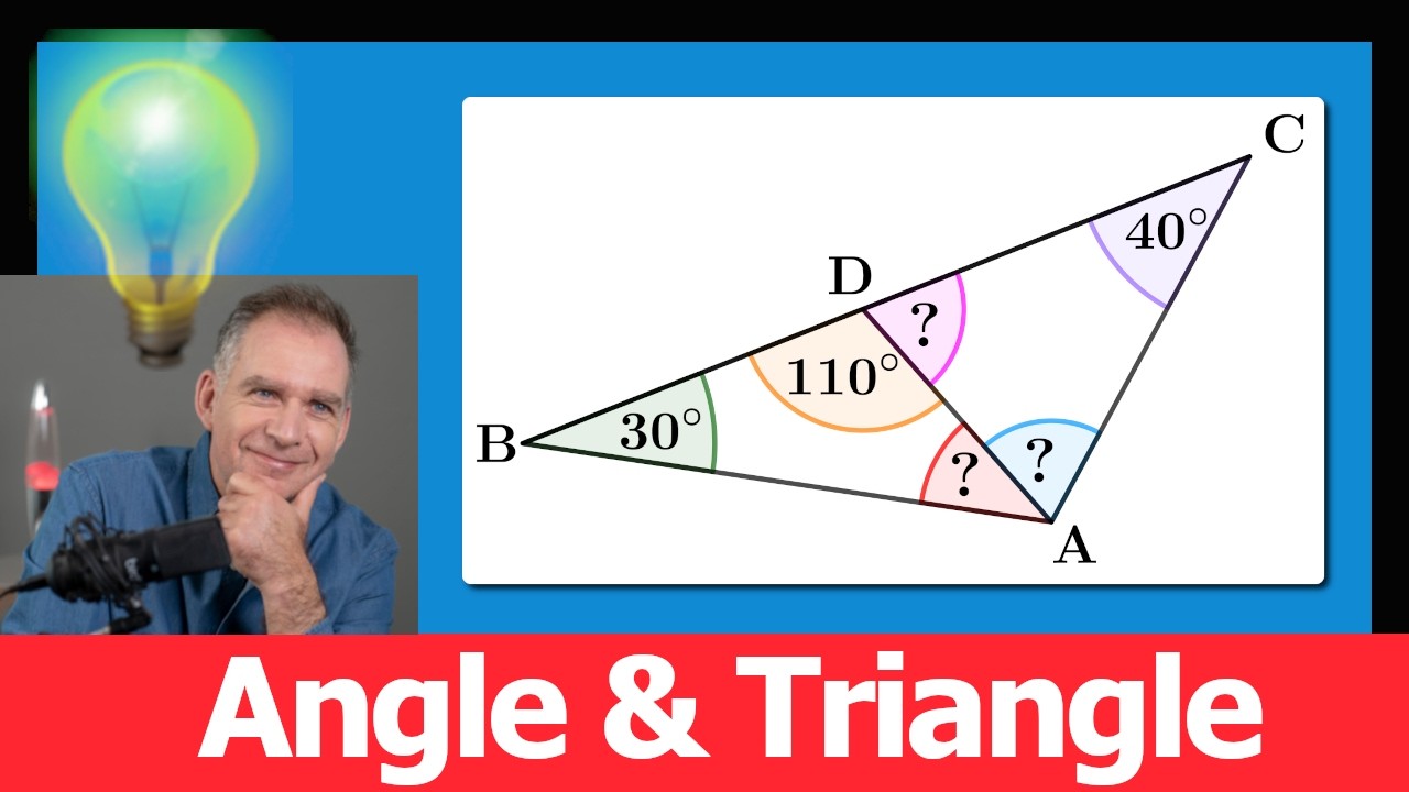 Calcul d'angle dans un triangle 🚀 Exercice corrigé | somme des angles = 180° 💪 Exercice 99 p.189 ♕