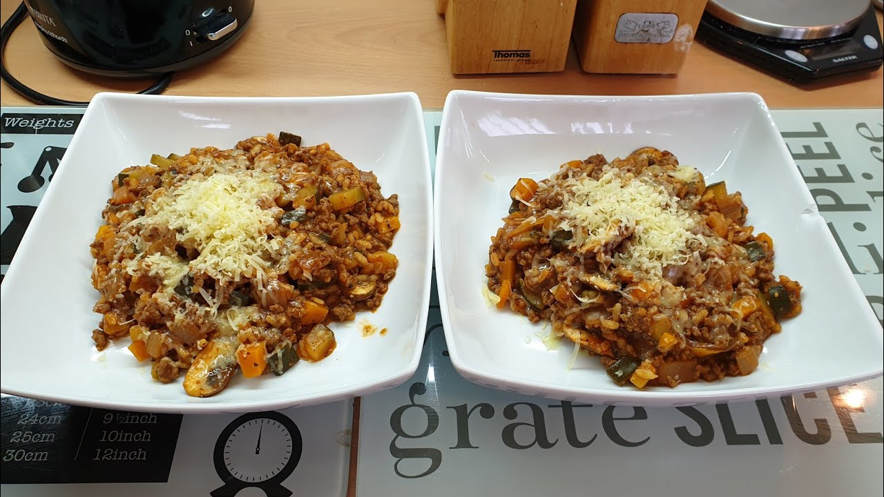 PINCH OF NOM - Bolognese Risotto